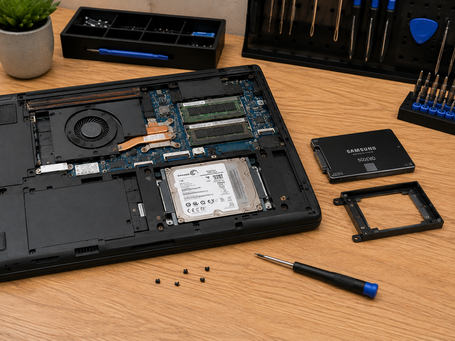 Passer d'un disque dur HDD à un SSD