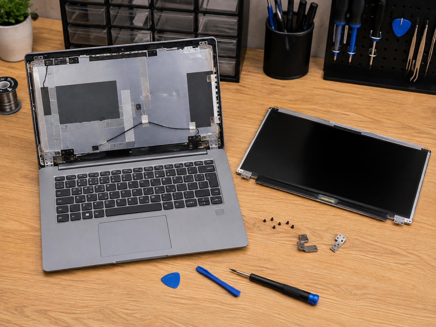 Remplacement d'un écran d'ordinateur portable